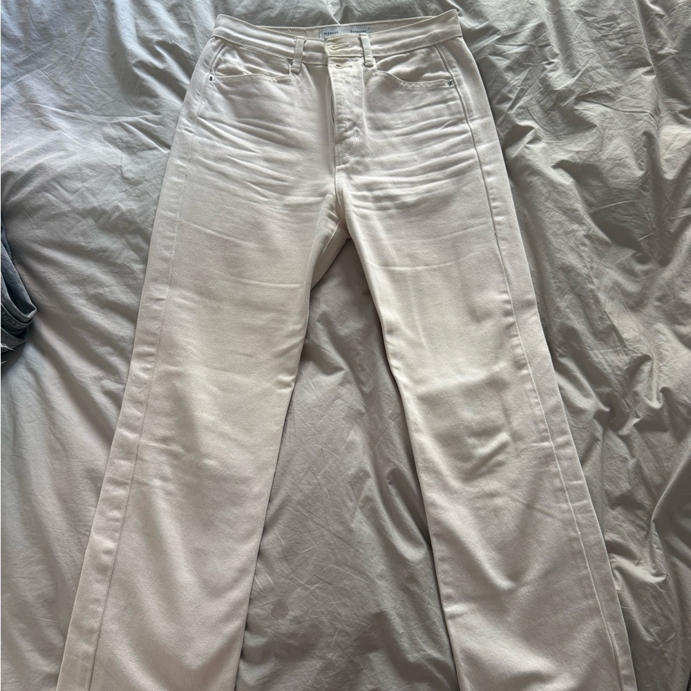 Proenza Schouler Cream Trousers